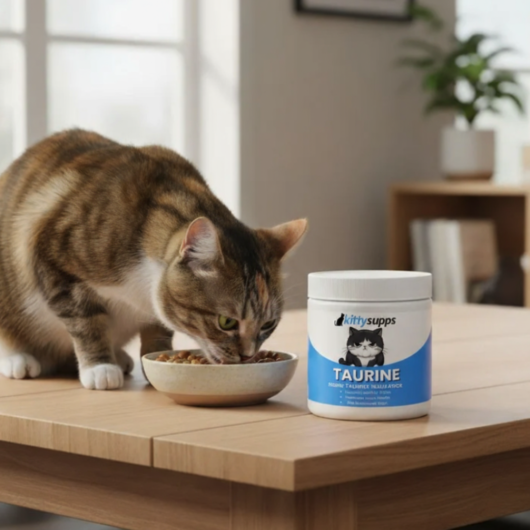 Proteja seu gato contra deficiências invisíveis com a Taurina Catly™