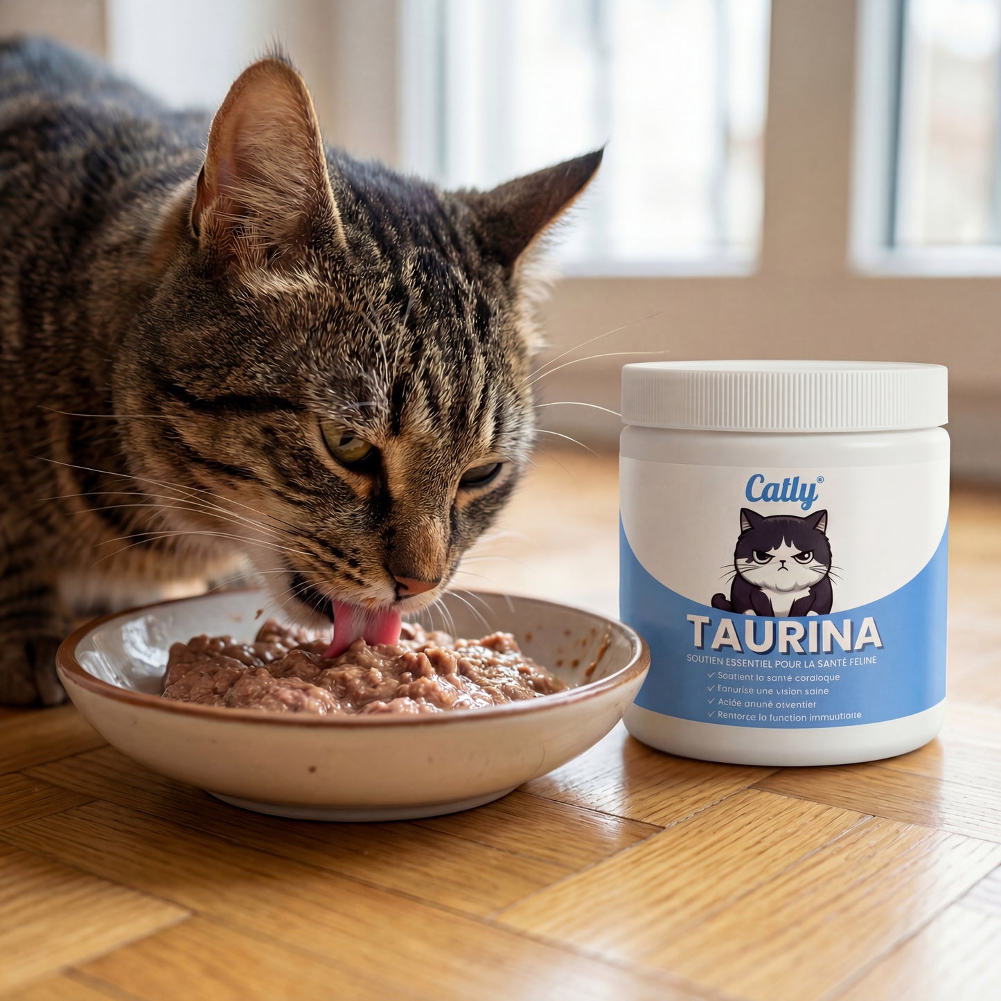 Proteja a su gato contra las deficiencias invisibles con Catly™ Taurina